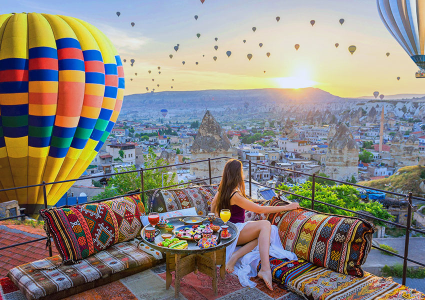 turkey travel Cappadocia balloon