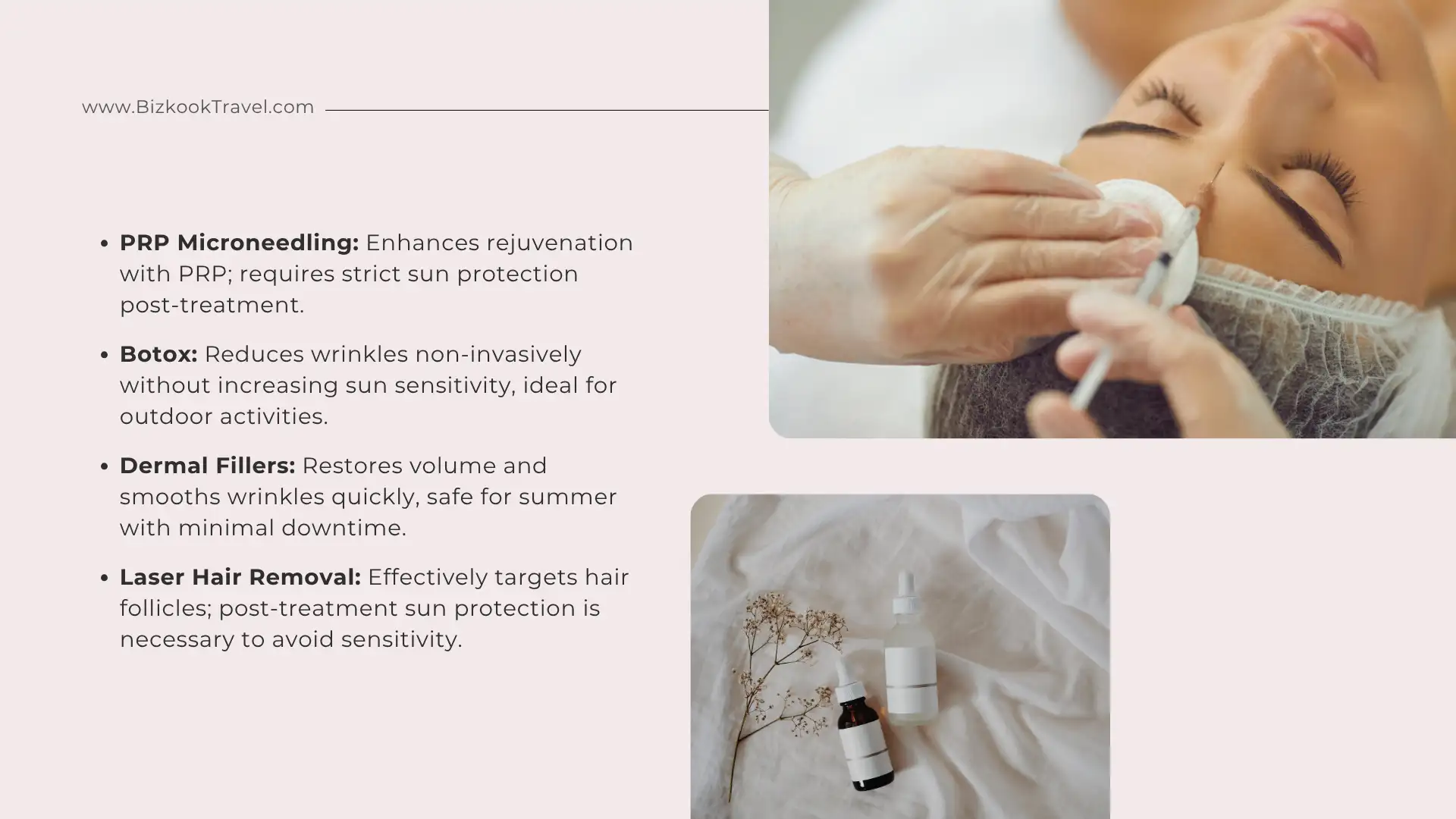 Summer Facial Treatments Summary
