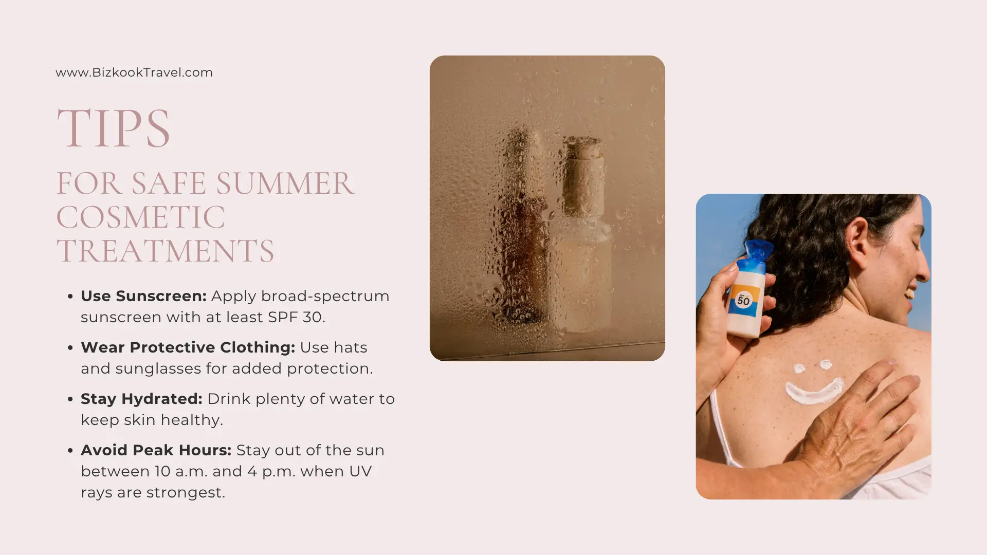 Tips for Safe Summer Cosmetic Treatments