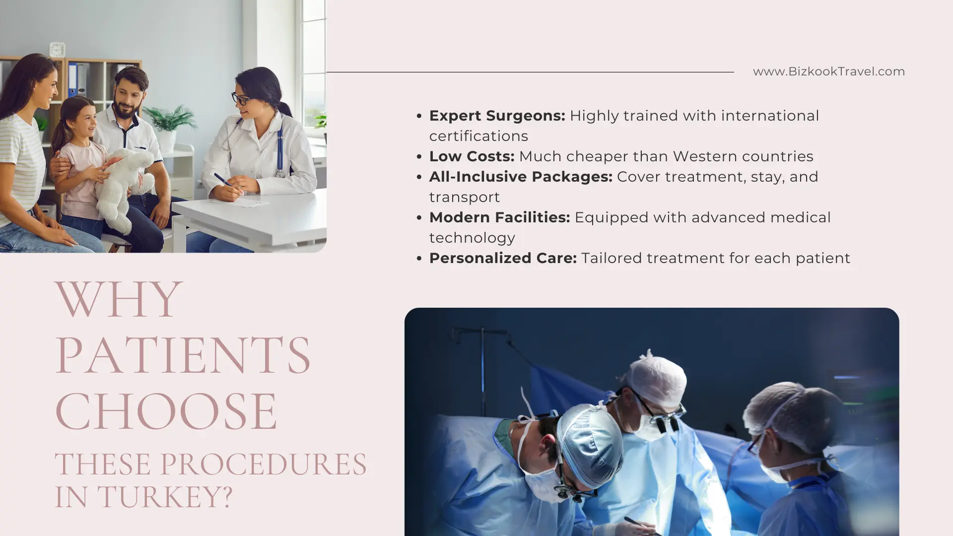 Why Patients Choose These Procedures in Turkey